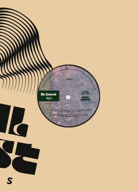 the album cover for Re-Quest Vol. 1 / Various - Re-Quest Vol. 1 / Various