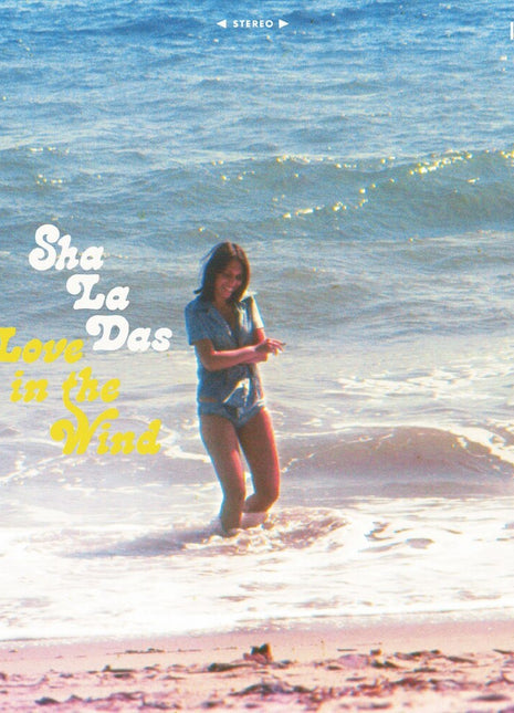 the album cover for Sha La Das - Love In The Wind - Clearwater Blue (Blue) [Colored Vinyl]