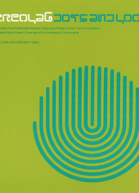 the album cover for Stereolab - Dots And Loops
