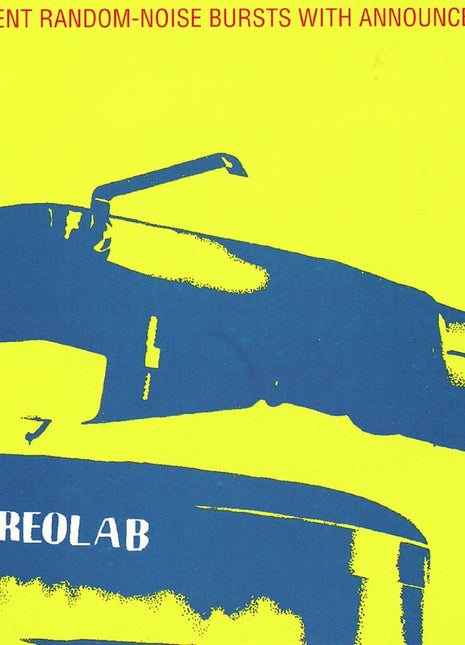 the album cover for Stereolab - Transient Random-Noise Bursts With Announcements