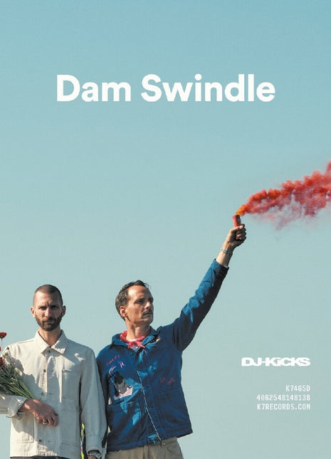 the album cover for Dam Swindle - Dj-Kicks: Dam Swindle