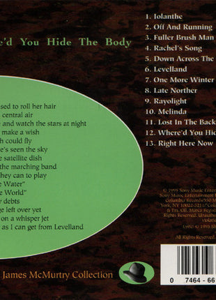 James McMurtry : Where'd You Hide The Body (CD, Album)
