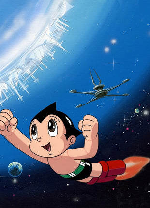 the album cover for Shigeaki Saegusa  (Ltd) (Reis) - Astro Boy (1980) - O.S.T. [Limited Edition] [Reissue]