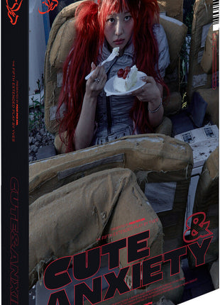 the album cover for Yves - Cute & Anxiety [Ver. 2]