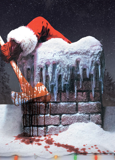 the album cover for Morgan Ames  / Botkin,Perry (Colv) (Gol) - Silent Night, Deadly Night - O.S.T. [Colored Vinyl] (Gol)