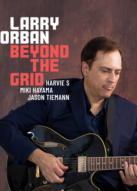 the album cover for Larry Corban - Beyond The Grid