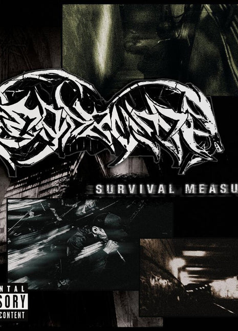 the album cover for Headbussa - Survival Measures - Orange [Colored Vinyl] (Org)