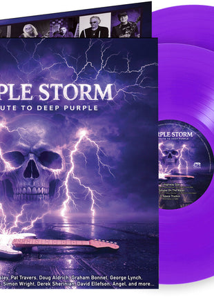 the album cover for Various Artists - Purple Storm - A Tribute to Deep Purple [Purple]
