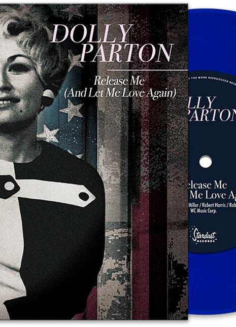 the album cover for Dolly Parton - Release Me (And Let Me Love Again) [Blue]