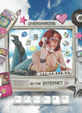 the album cover for Earth To Eve - Oversharing On The Internet