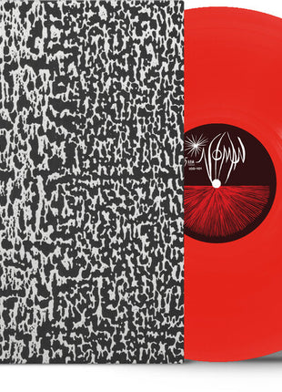 the album cover for NØ MAN - Between the Sword and the Neck [Pregnant Hearts Red]