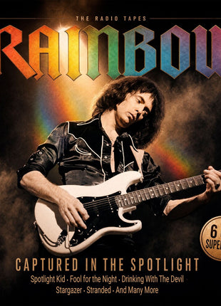 the album cover for Rainbow - Captured In The Spotlight (Box)