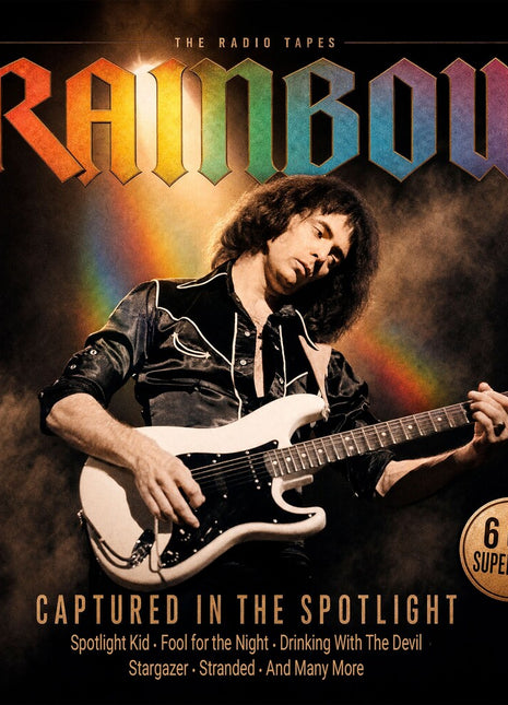 the album cover for Rainbow - Captured In The Spotlight (Box)