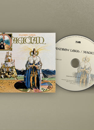 the album cover for Andrew Leigh - Magician (Bonus Track) [Remastered] [Digipak]