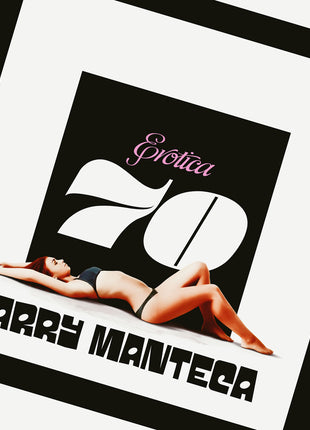 the album cover for Larry Manteca - Erotica 70