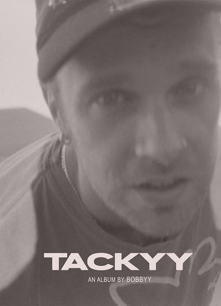 the album cover for Bobbyy - TACKYY [140 gram Bone White]