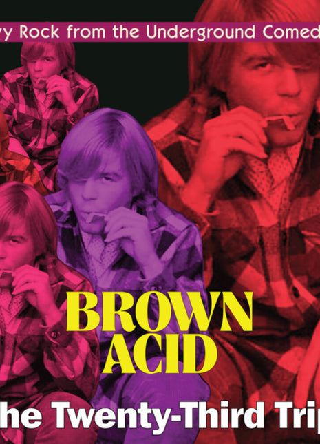 the album cover for Brown Acid - The Twenty-Third Trip / Various - Brown Acid - The Twenty-Third Trip / Various
