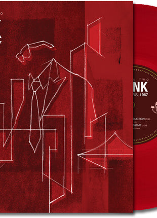the album cover for Thelonious Monk - Monk Live In Paris 1967 Vol. 2 [Colored Vinyl] [180 Gram] (Red)