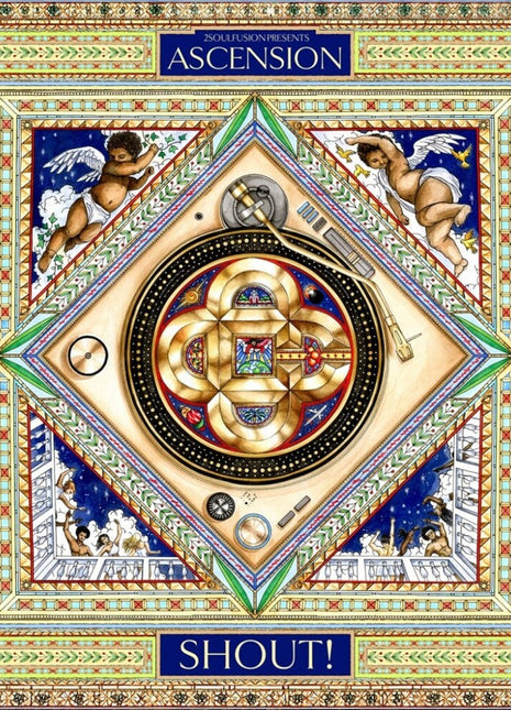 the album cover for 2soulfusion Presents Ascension - Shout!