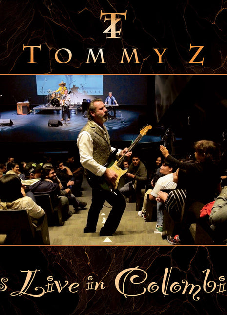 the album cover for Tommy Z. - Tommy Z Is Live In Colombia (Wal) (Eco)