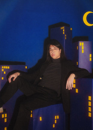 the album cover for Ginger Root - City Slicker (5th Anniversary Edition) (Blue)