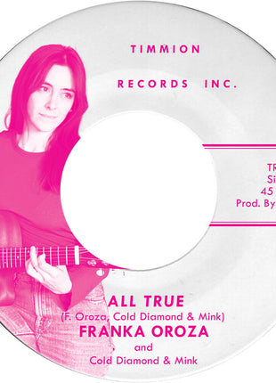 the album cover for Franka Oroza - All True