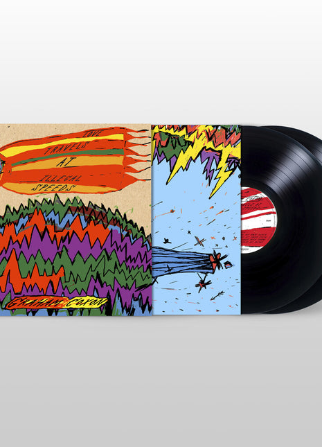 the album cover for Graham Coxon - Love Travels At Illegal Speeds [Reissue]