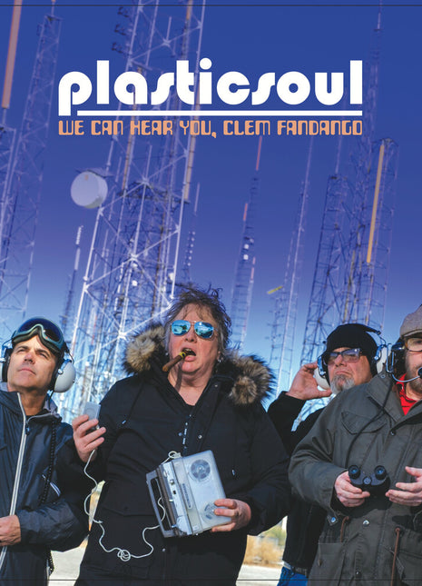 the album cover for Plasticsoul - We Can Hear You Clem Fandango