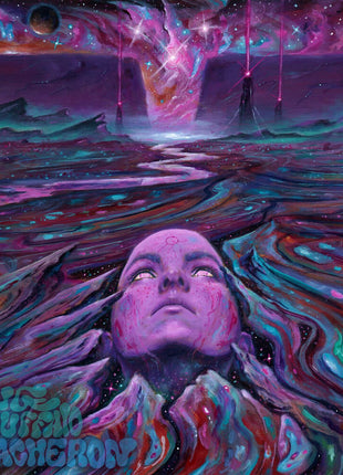 the album cover for King Buffalo - Acheron