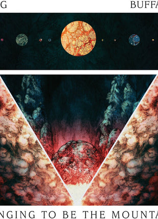 the album cover for King Buffalo - Longing To Be The Mountain