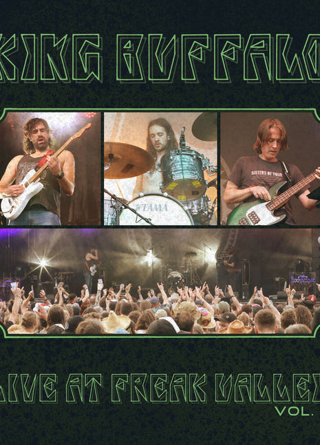 the album cover for King Buffalo - Freak Valley Vol 2
