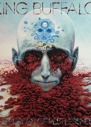 the album cover for King Buffalo - Burden Of Restlessness