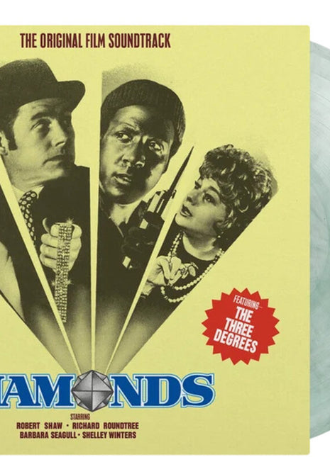 the album cover for Roy Budd  (Colv) (Ltd) (Ogv) (Hol) - Diamonds - O.S.T. [Colored Vinyl] [Limited Edition] [180 Gram] (Hol)