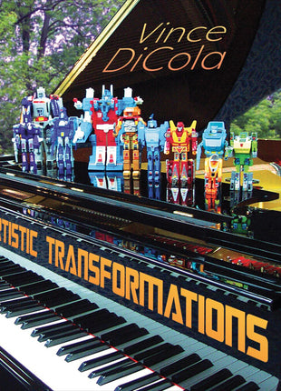 the album cover for Vince DiCola - Artistic Transformations
