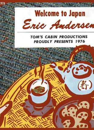the album cover for Eric Andersen - Welcome To Japan