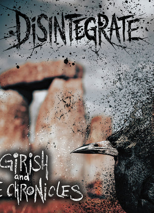 the album cover for Girish And The Chronicles - Disintegrate [White Black Marble]