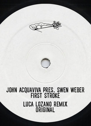 the album cover for John Acquaviva - Pres Swen Weber: First Stroke (Luca Lozano Remix)