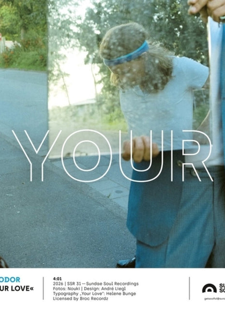 the album cover for Theodor - Your Love: Gerd Janson Remix