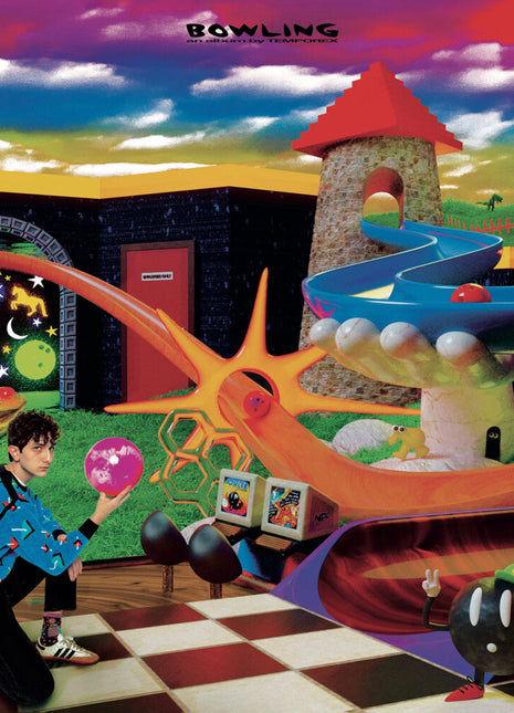 the album cover for Temporex - Bowling [Colored Vinyl]