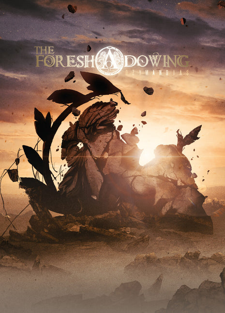 the album cover for Foreshadowing - Ozymandias