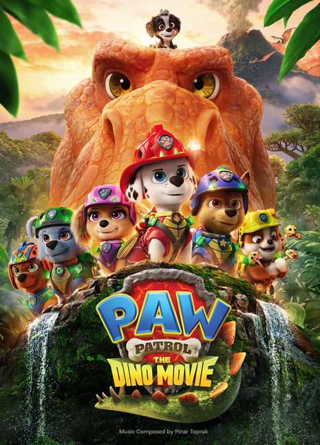 the album cover for Pinar Toprak - PAW Patrol: The Dino Movie - Original Motion Soundtrack [Roaring Red]