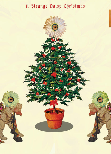 the album cover for Strange Daisy Christmas / Various (Colv) (Gol) - Strange Daisy Christmas / Various [Colored Vinyl] (Gol)