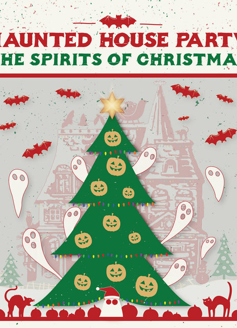 the album cover for Haunted House Party - Spirits Of Christmas [180 Gram]
