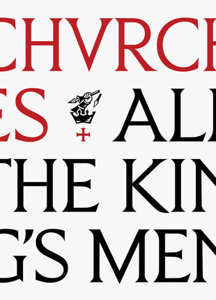 the album cover for CHVRCHES - All The King's Men [Card Wallet]