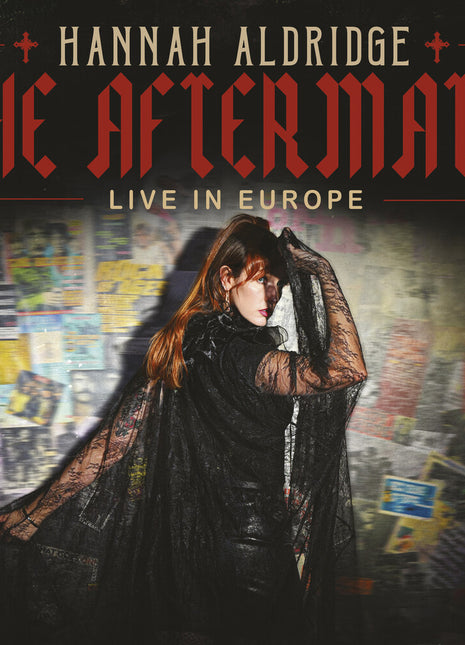 the album cover for Hannah Aldridge - Aftermath - Live In Europe