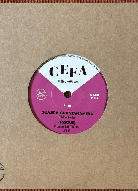 the album cover for Bantou Jazz - Guajira Guantanamera / Guajira [Limited Edition]