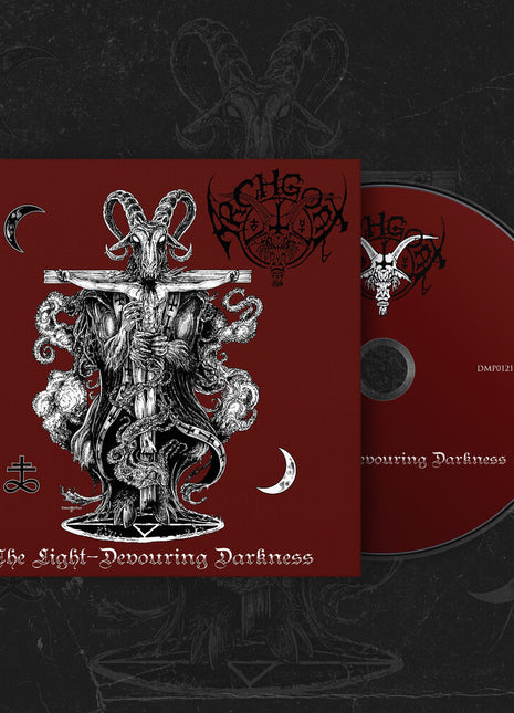 the album cover for Archgoat - Light-Devouring Darkness (Uk)