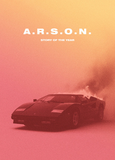 the album cover for Story Of The Year - Arson [Colored Vinyl] (Pnk) (Ylw)