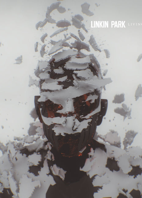 the album cover for Linkin Park - Living Things [Colored Vinyl] [Limited Edition] (Red) (Smok)