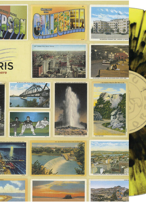 the album cover for The Ataris - ...Anywhere But Here [Black Yellow Splatter]